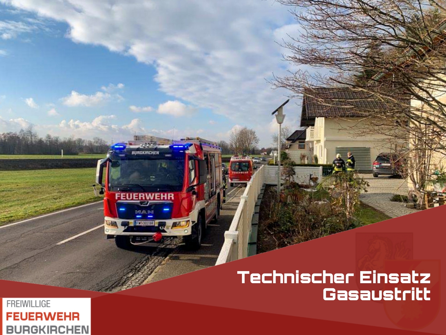 Du betrachtest gerade Technischer Einsatz – Gasaustritt