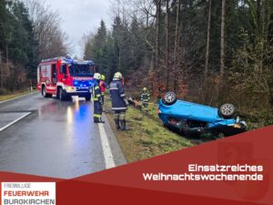 Mehr über den Artikel erfahren Einsatzreiches Weihnachtswochenende