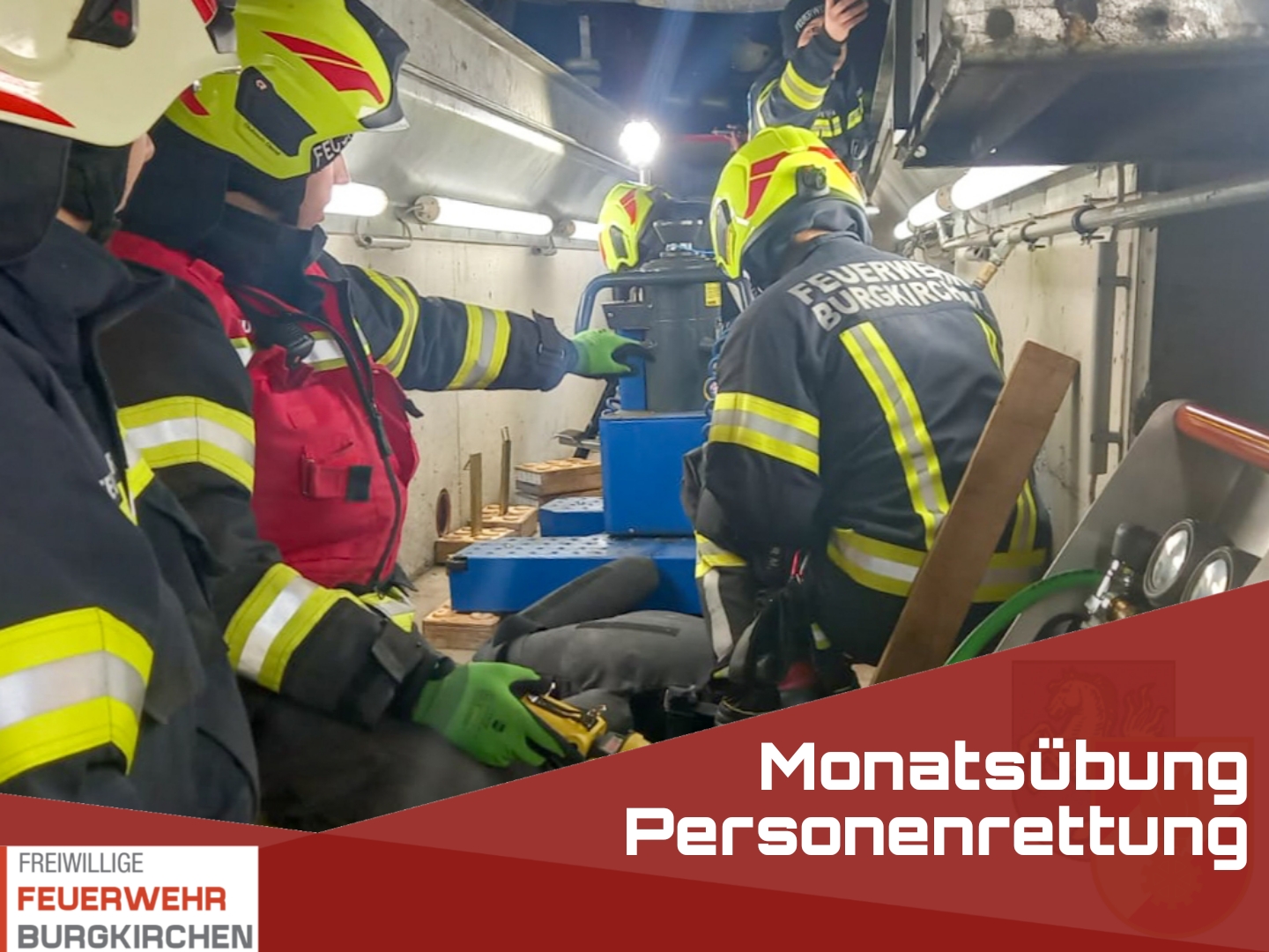 Mehr über den Artikel erfahren Monatsübung Personenrettung