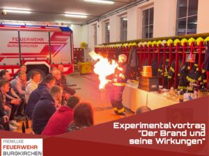 Mehr über den Artikel erfahren Experimentalvortrag „Der Brand und seine Wirkungen“