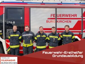 Mehr über den Artikel erfahren Feuerwehr-Ersthelfer Grundausbildung