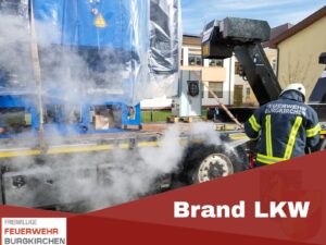 Mehr über den Artikel erfahren Brand LKW