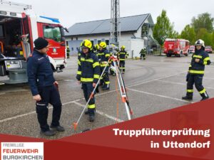 Mehr über den Artikel erfahren Truppführerprüfung in Uttendorf