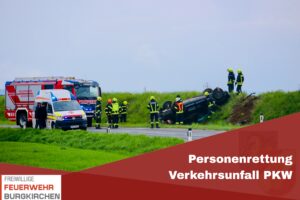 Mehr über den Artikel erfahren Personenrettung Verkehrsunfall
