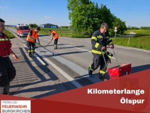 Mehr über den Artikel erfahren Kilometerlange Ölspur