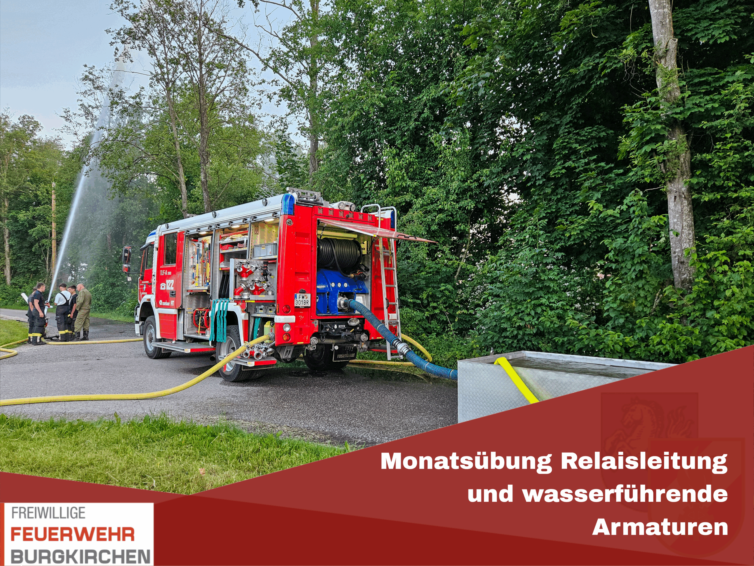 Du betrachtest gerade Monatsübung Relaisleitung und wasserführende Armaturen