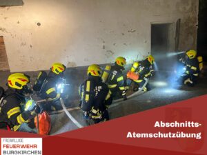 Mehr über den Artikel erfahren Abschnitts-Atemschutzübung