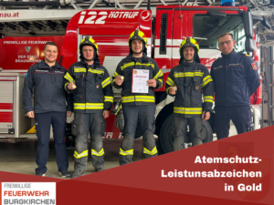 Mehr über den Artikel erfahren Atemschutz-Leistungsabzeichen in Gold