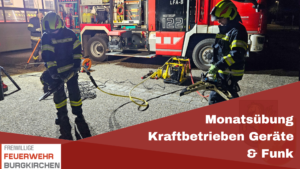 Mehr über den Artikel erfahren Kraftbetriebene Geräte und Funk