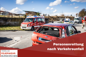 Mehr über den Artikel erfahren Personenrettung Verkehrsunfall