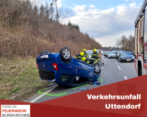 Mehr über den Artikel erfahren Verkehrsunfall Uttendorf