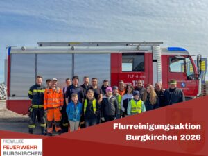 Mehr über den Artikel erfahren Flurreinigungsaktion Burgkirchen 2026