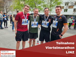 Mehr über den Artikel erfahren Teilnahme Viertelmarathon Linz