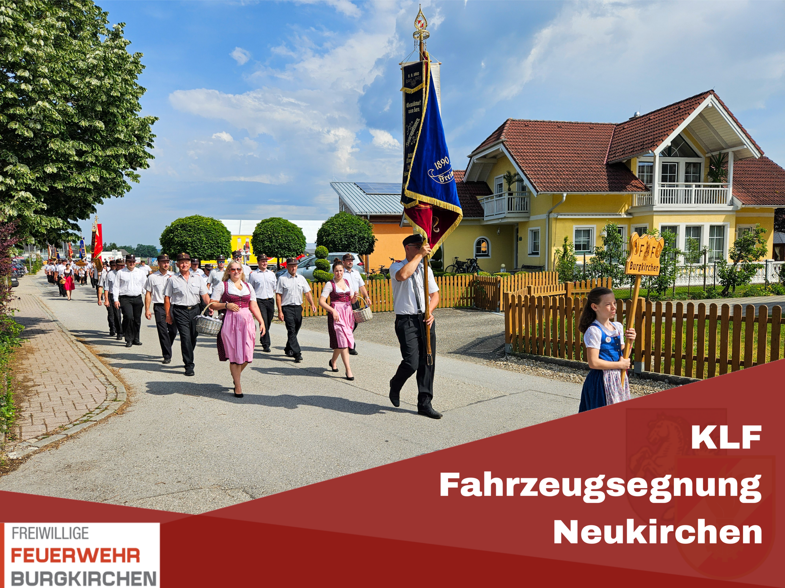 Du betrachtest gerade KLF Fahrzeugsegnung in Neukirchen